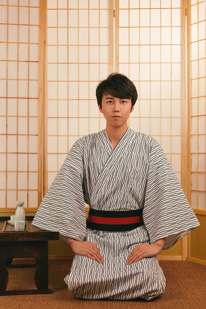 Cheap Plus Size Men Kimono Cardigan Traditional Japanese Male