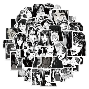 Anime Horror Pattern Stickers