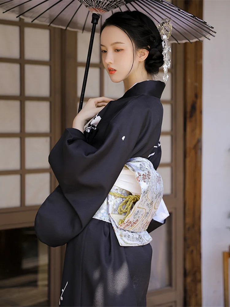 Japanese Kimono Black Color