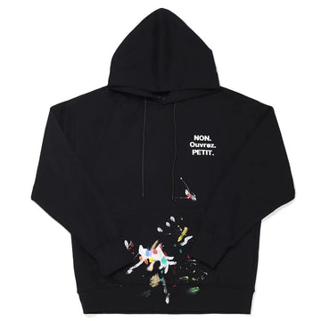 Abstract Colorful Art Print Loose Hoodie