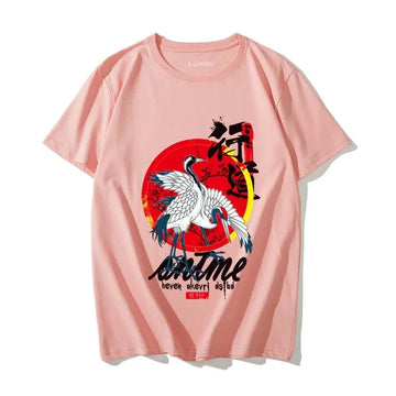 Bright Japanese Crane T-Shirt