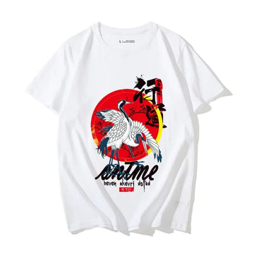 Bright Japanese Crane T-Shirt