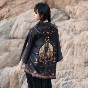 Egyptian Aesthetic Kimono Jacket