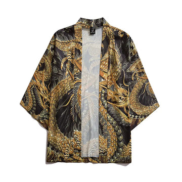 Golden Dragon Kimono Jacket