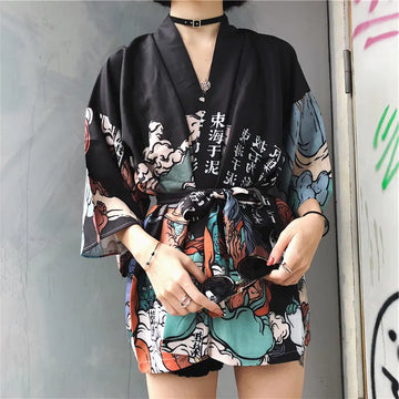 Japanese Art Print Kimono