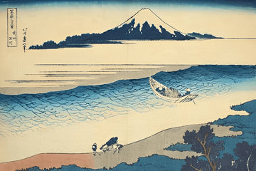 The Ocean Pattern Japanese Woodblock Paint