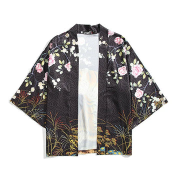 Oriental Tiger Art Print Kimono