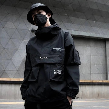 Streetwear Aesthetic Anorak Jacket