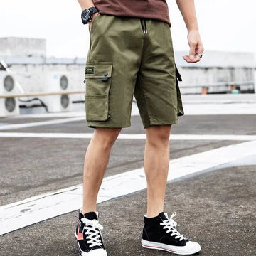 Streetwear Aesthetic Side Pockets Shorts