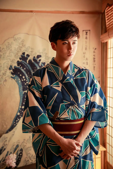 Traditional Japan Male Kimono
