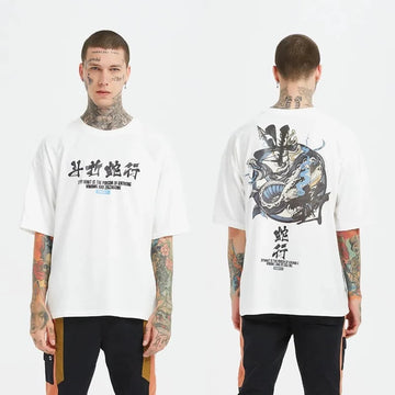 Japanese Art Back Print T-Shirt