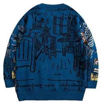 Van Gogh Knit Sweater