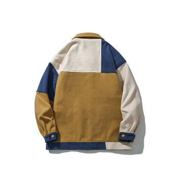 Varsity Color Block Jacket