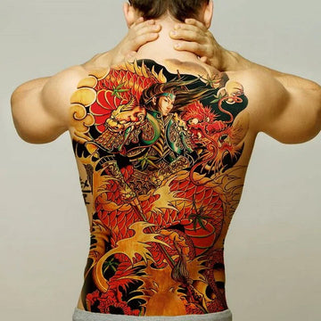 Warrior Style Japanese Tattoo